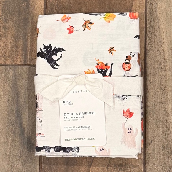 Halloween Doug & Friends King Pillowcase Set of 2 - PBK - Picture 2 of 5